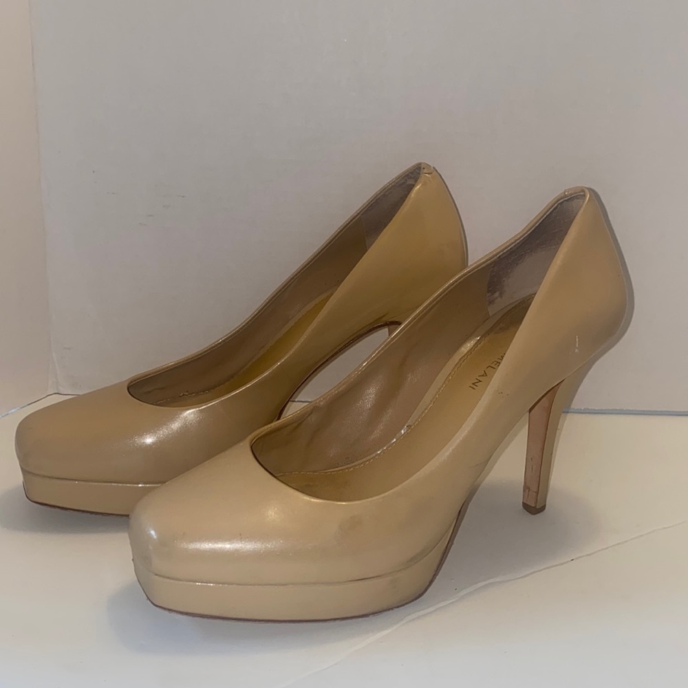 Antonio Melani Beige Pumps Patent Leather 10